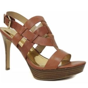 Marc fisher Stanley leather platform sandals